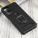 For Xiaomi Redmi Note 11 5G China / Poco M4 Pro 5G Sliding Camera Cover Design PC + TPU Shockproof Phone Case(Black)