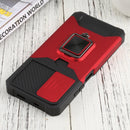 For Xiaomi Redmi Note 11 5G China / Poco M4 Pro 5G Sliding Camera Cover Design PC + TPU Shockproof Phone Case(Red)