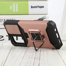 For Xiaomi Redmi Note 11 5G China / Poco M4 Pro 5G Sliding Camera Cover Design PC + TPU Shockproof Phone Case(Rose Gold)