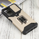 For Xiaomi Redmi Note 11 5G China / Poco M4 Pro 5G Sliding Camera Cover Design PC + TPU Shockproof Phone Case(Gold)