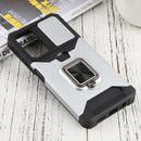 For Xiaomi Redmi Note 11 5G China / Poco M4 Pro 5G Sliding Camera Cover Design PC + TPU Shockproof Phone Case(Silver)