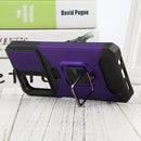 For Xiaomi Redmi Note 11 5G China / Poco M4 Pro 5G Sliding Camera Cover Design PC + TPU Shockproof Phone Case(Purple)