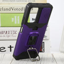For Xiaomi Redmi Note 11 5G China / Poco M4 Pro 5G Sliding Camera Cover Design PC + TPU Shockproof Phone Case(Purple)