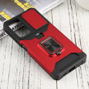 For Xiaomi Redmi Note 11 Pro 5G / 4G International Version Sliding Camera Cover Design PC + TPU Shockproof Phone Case(Red)