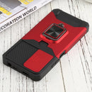For Xiaomi Redmi Note 11 Pro 5G / 4G International Version Sliding Camera Cover Design PC + TPU Shockproof Phone Case(Red)