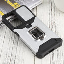 For Xiaomi Redmi Note 11 Pro 5G / 4G International Version Sliding Camera Cover Design PC + TPU Shockproof Phone Case(Silver)