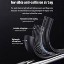 Plain Skin Leather Case For iPhone 13(Black)