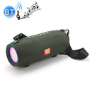 T&G TG322 40W Waterproof Portable LED Bluetooth Speaker(Army Green)