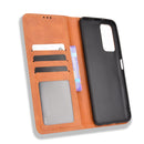 For Xiaomi Redmi Note 11 / Poco M4 Pro Magnetic Buckle Retro Texture Leather Case(Brown)