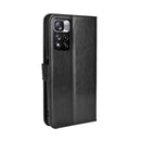 For Xiaomi Redmi Note 11 Pro/Note 11 Pro+ Retro Crazy Horse Texture Leather Phone Case(Black)