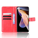 For Xiaomi Redmi Note 11 Pro/Note 11 Pro+ Retro Crazy Horse Texture Leather Phone Case(Red)