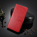 For Xiaomi Redmi Note 11 Pro/Note 11 Pro+ Retro Crazy Horse Texture Leather Phone Case(Red)