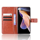 For Xiaomi Redmi Note 11 Pro/Note 11 Pro+ Retro Crazy Horse Texture Leather Phone Case(Brown)