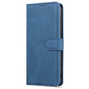 For Huawei P50 Pro AZNS Dream II Skin Feel Horizontal Flip Leather Case(Blue)