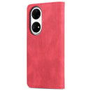 For Huawei P50 Pro AZNS Dream II Skin Feel Horizontal Flip Leather Case(Red)