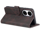 For Huawei P50 Pro AZNS Dream II Skin Feel Horizontal Flip Leather Case(Coffee)