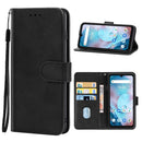 Leather Phone Case For UMIDIGI Bison X10S / X10S NFC(Black)