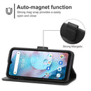 Leather Phone Case For UMIDIGI Bison X10S / X10S NFC(Black)