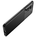 For Xiaomi 12 5G Carbon Fiber Texture Shockproof TPU Phone Case(Blue)