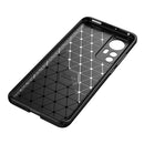 For Xiaomi 12 5G Carbon Fiber Texture Shockproof TPU Phone Case(Blue)
