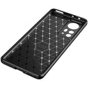 For Xiaomi 12 Pro 5G Carbon Fiber Texture Shockproof TPU Phone Case(Black)