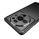 For Xiaomi Mi 12S Ultra 5G Carbon Fiber Texture Shockproof TPU Phone Case(Black)