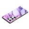 For Samsung Galaxy S22 Ultra 5G Marble Pattern Soft TPU Phone Case(Purple)