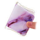 For Samsung Galaxy S22 Ultra 5G Marble Pattern Soft TPU Phone Case(Purple)