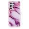 For Samsung Galaxy S22 Ultra 5G Marble Pattern Soft TPU Phone Case(Purple)