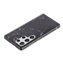 For Samsung Galaxy S22 Ultra 5G Marble Pattern Soft TPU Phone Case(Black)