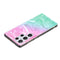 For Samsung Galaxy S22 Ultra 5G Marble Pattern Soft TPU Phone Case(Pink Green)
