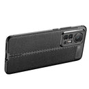 For Xiaomi 12 Pro 5G Litchi Texture TPU Shockproof Phone Case(Black)