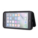 Calf Texture Magnetic Case For iPhone SE 2022 / SE 2020 / 8 / 7(Black)