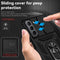 For Samsung Galaxy S22 5G Sliding Camshield Holder Phone Case(Black)