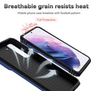 For Samsung Galaxy S22+ 5G Sliding Camshield Holder Phone Case(Blue)