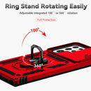 For Samsung Galaxy S22 Ultra 5G Sliding Camshield Holder Phone Case(Red)