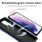 For Samsung Galaxy S22 Ultra 5G Sliding Camshield Holder Phone Case(Blue)