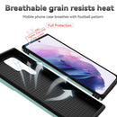 For Samsung Galaxy S22 Ultra 5G Sliding Camshield Holder Phone Case(Dark Green)