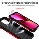 Sliding Camshield Holder Phone Case For iPhone 13 Pro(Red)