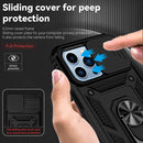 Sliding Camshield Holder Phone Case For iPhone 13 Pro Max(Black)