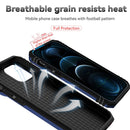 Sliding Camshield Holder Phone Case For iPhone 12 / 12 Pro(Blue)