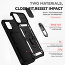 Sliding Camshield Holder Phone Case For iPhone 11 Pro Max(Black)