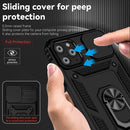 Sliding Camshield Holder Phone Case For iPhone 11 Pro Max(Black)