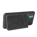 For Huawei P30 Pro Calf Texture Magnetic Phone Case(Black)