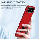 For Samsung Galaxy Z Flip3 5G Armor Ring Holder Phone Case(Red)