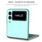 For Samsung Galaxy Z Flip3 5G Armor Ring Holder Phone Case(Sky Blue)