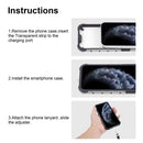 For Xiaomi Redmi Note 11 Pro 5G / Note 11 Pro+ 5G Lanyard Honeycomb PC + TPU Case(White)
