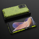 For Xiaomi Redmi Note 11 Pro 5G / Note 11 Pro+ 5G Lanyard Honeycomb PC + TPU Case(Green)