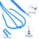 For Xiaomi Redmi Note 11 Pro 5G / Note 11 Pro+ 5G Lanyard Honeycomb PC + TPU Case(Blue)