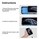 For Xiaomi Redmi Note 11 Pro 5G / Note 11 Pro+ 5G Lanyard Honeycomb PC + TPU Case(Blue)